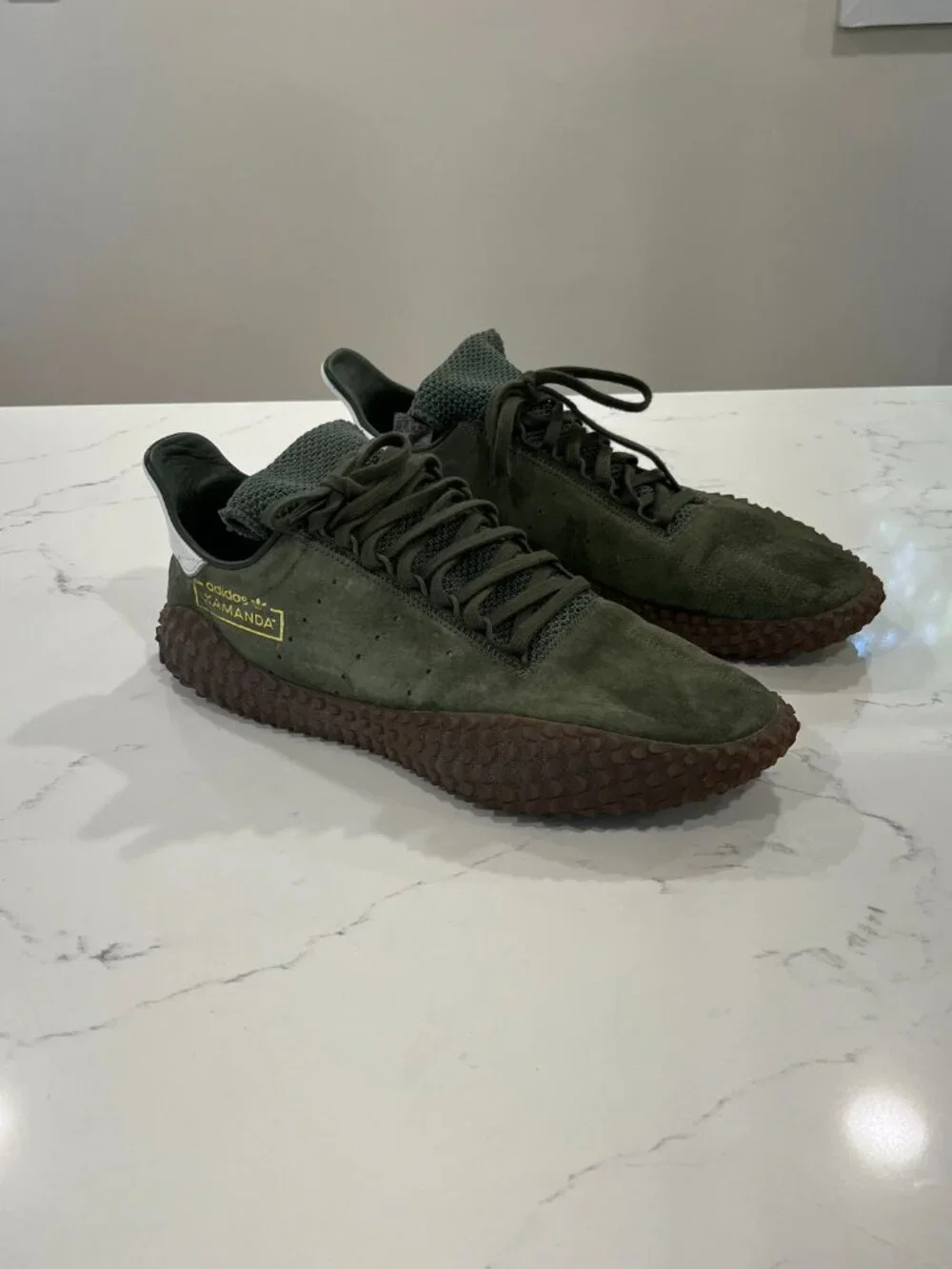 Adidas Men's Kamanda 01 Base Green Size 13